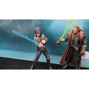 Star Wars Power of the Jedi Qbi Wan and Qui-Gonn in Training Bundle